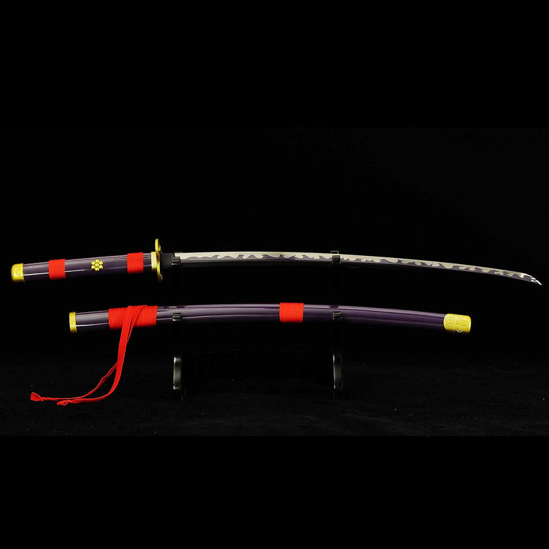 One Piece Roronoa Zoro Enma Katana-Schwert – Handgeschmiedeter 1060 Kohlenstoffstahl 