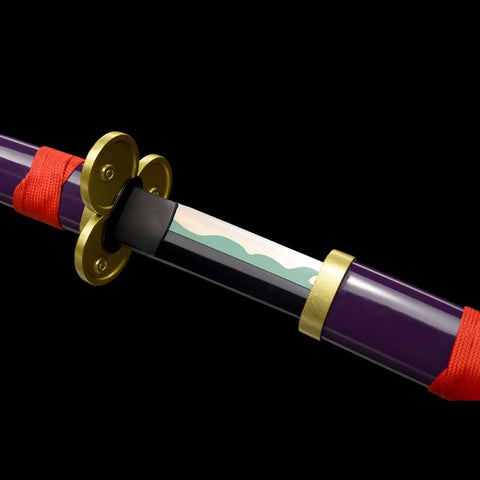 Front and side profile of Zoro Enma Katana