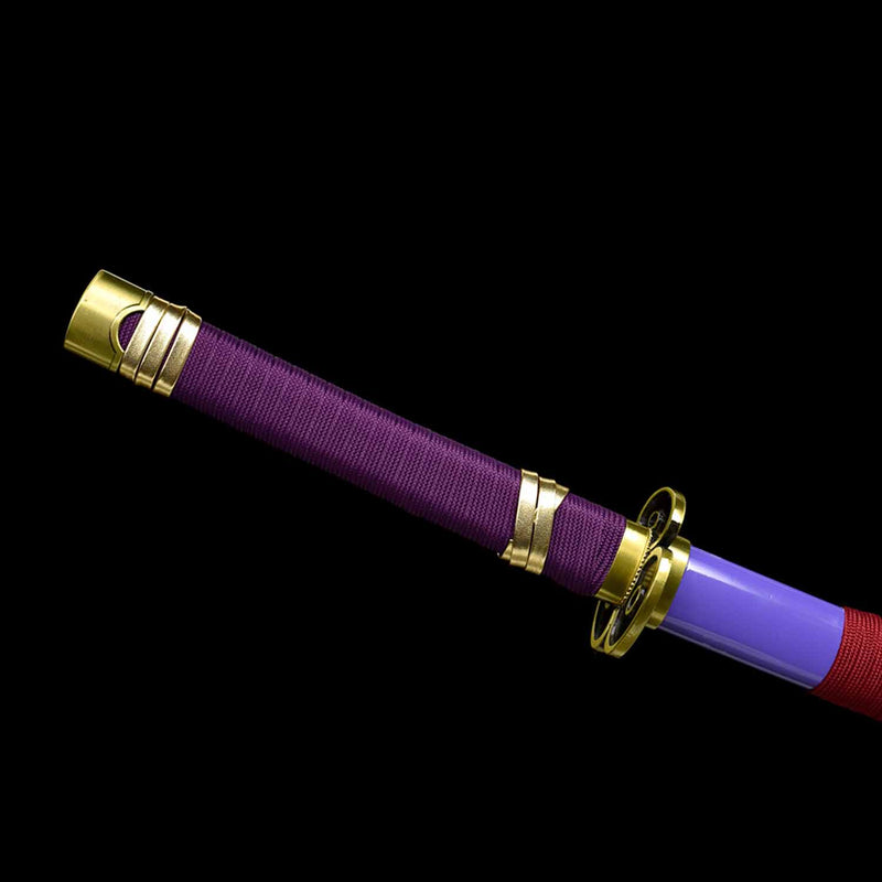 One Piece Roronoa Zoro Enma Katana-Schwert – Handgefertigter Griff aus 