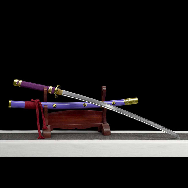 One Piece Roronoa Zoro Enma Katana-Schwert – Handgefertigter Griff aus 