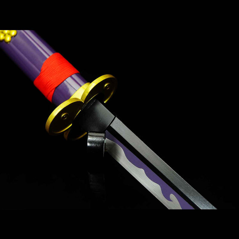 One Piece Roronoa Zoro Enma Katana-Schwert – Handgeschmiedeter 1060 Kohlenstoffstahl 