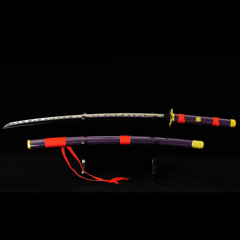 One Piece Roronoa Zoro Enma Katana-Schwert – Handgeschmiedeter 1060 Kohlenstoffstahl 