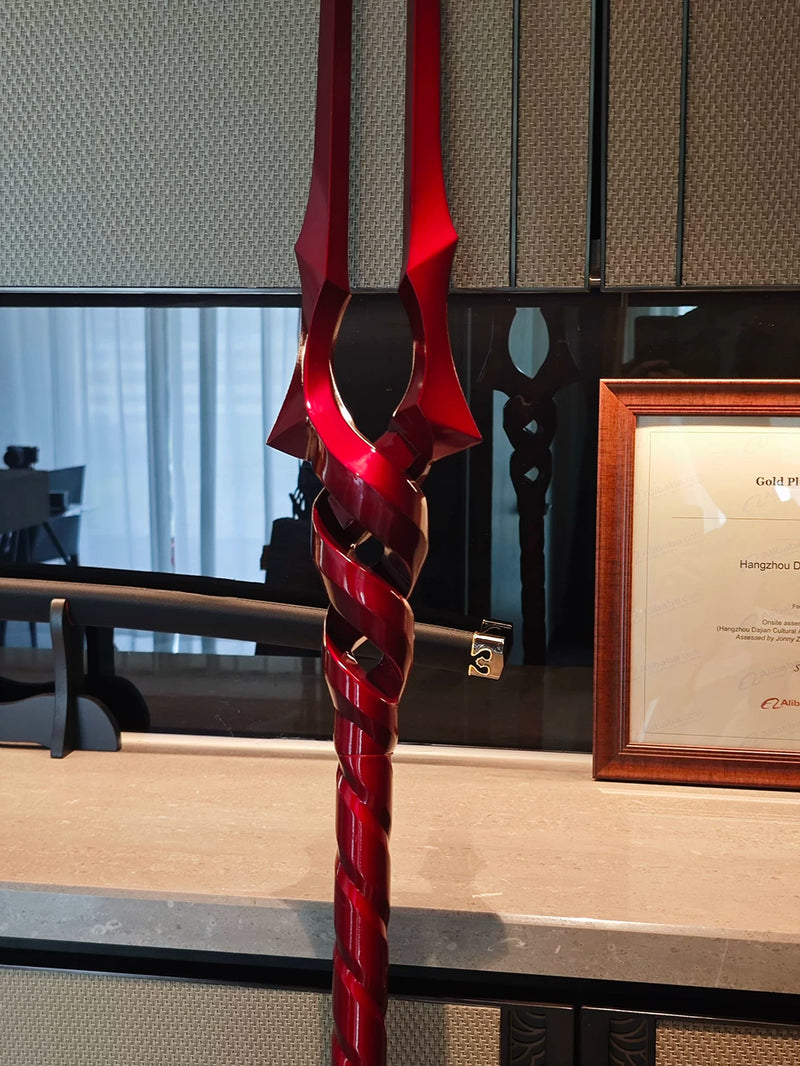 Evangelion Spear of Longinus 2.1m Full Metal 1:1 Cosplay Prop 