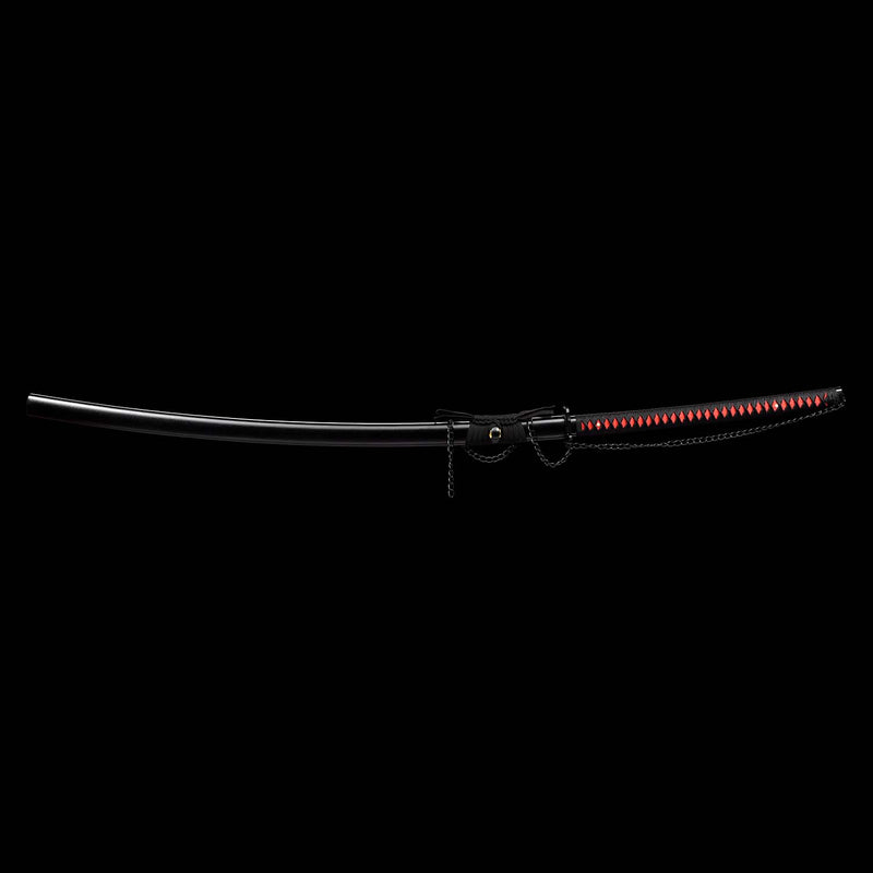Bleach Ichigo Kurosaki Bankai Sword Set 3PCS – Tensa Zangetsu Katana Replica 