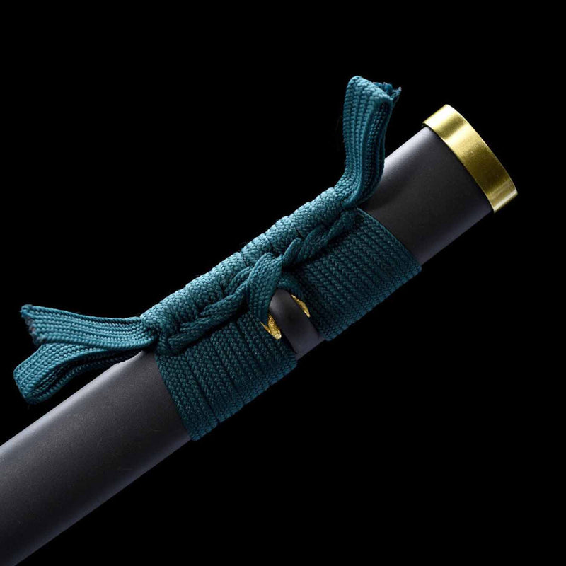 Bleach Aizen Kyoka Suigetsu Katana – Handgefertigtes Full-Tang-Schwert aus 1060-Stahl 