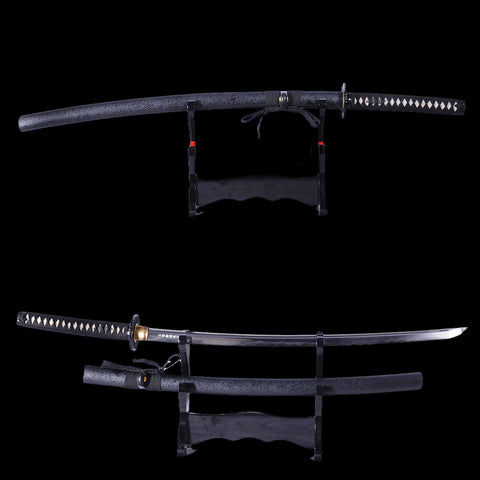 Full tang construction of hand forged battle ready samurai katana