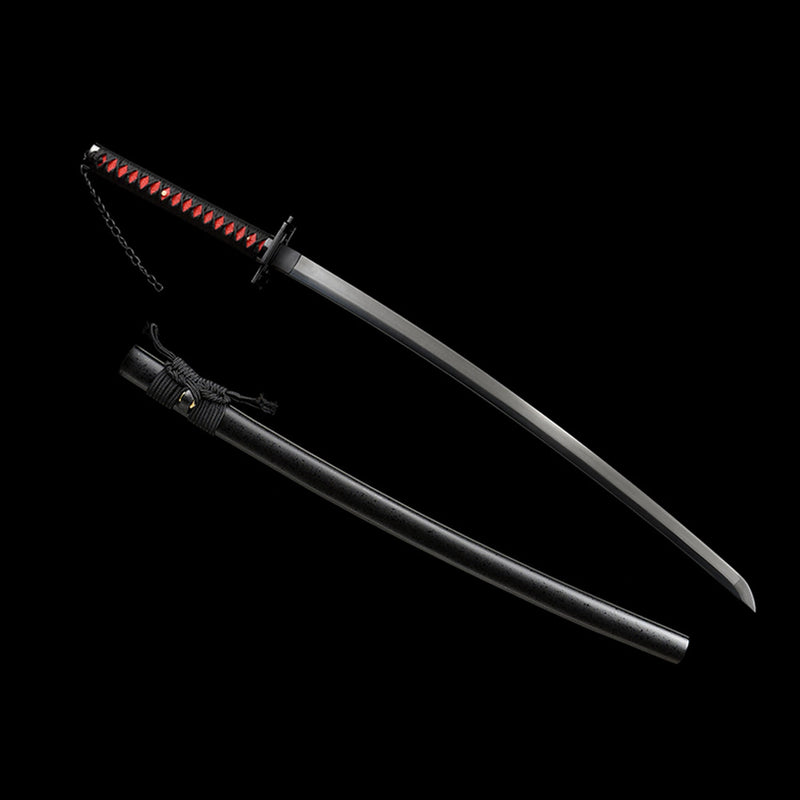 Ichigo Kurosaki Bankai Schwert Tensa Zangetsu 1060 Stahl Katana 