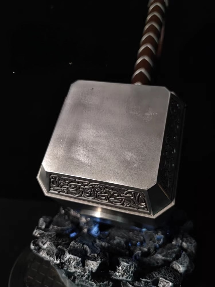 Thor Stormbreaker Axe & Mjolnir 2.0 1:1 Metal Replica Weapon 