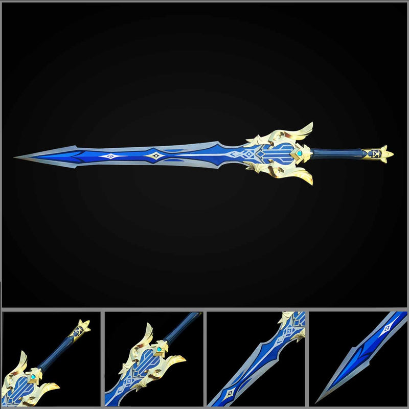 Genshin Impact Freedom-Sworn Sword Replica Kazuha 1:1 Cosplay 