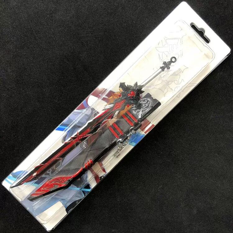 Genshin Impact Wolf’s Gravestone Mini Alloy Weapon Model Collectible 