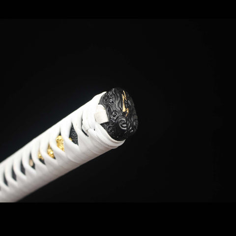 katana handle genuine leather ito wrap