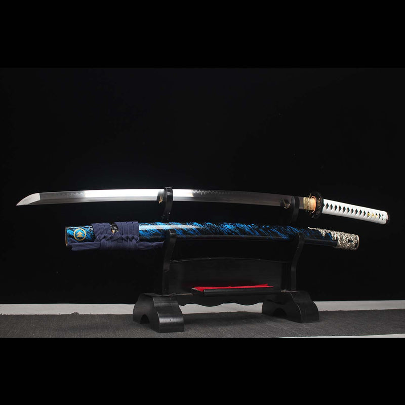 Ghost of Tsushima Katana- und Tanto-Schwertset, handgefertigte T10 Samurai-Replika 