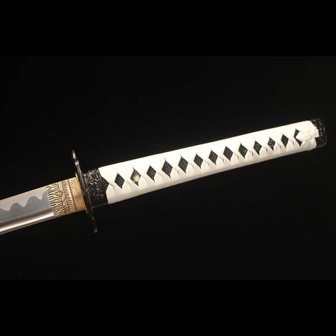 Ghost of Tsushima katana handle tsuka faux rayskin grip