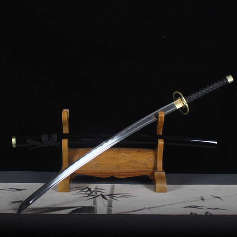 Side angle of Bleach Kamishini no Yari Anime Sword
