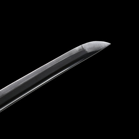 Giyu Tomioka Nichirin katana blade tip detail 1095 high carbon steel