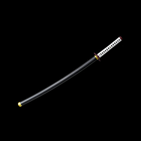 Giyu Tomioka katana grip demonstration anime Nichirin sword
