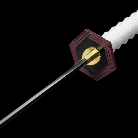 Giyu Tomioka Nichirin sword craftsmanship detail handmade anime katana