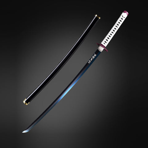Anime replica Nichirin sword inspired by Demon Slayer Tomioka Giyuu