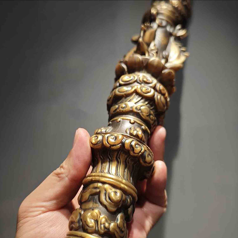 Goku Power Pole Ruyi Jingu Bang – 1:1 Ausziehbarer Metallstab als Replika 