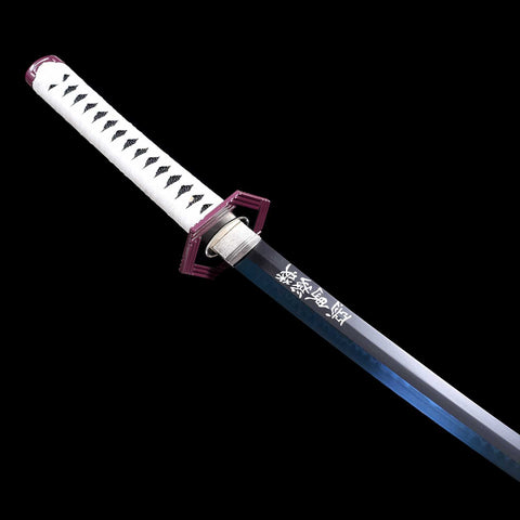 Hand forged craftsmanship of Demon Slayer anime katana