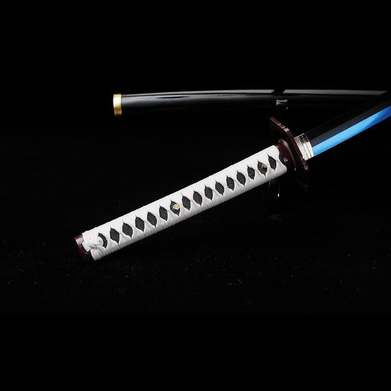 Giyu Tomioka Nichirin Schwert Dämonentöter Katana 1095 Kohlenstoffstahl 