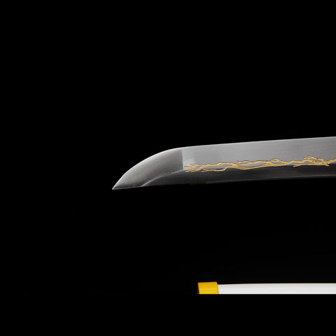 Traditional hand forged craftsmanship of Zenitsu Agatsuma Nichirin Sword