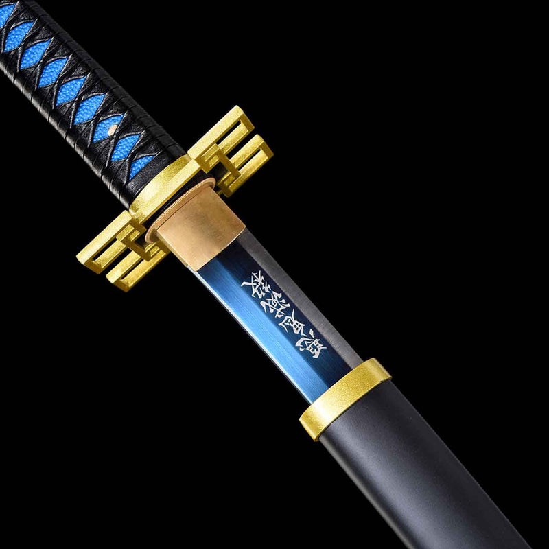 Demon Slayer Muichiro Tokito Katana Sword Hand Forged T10 Steel 