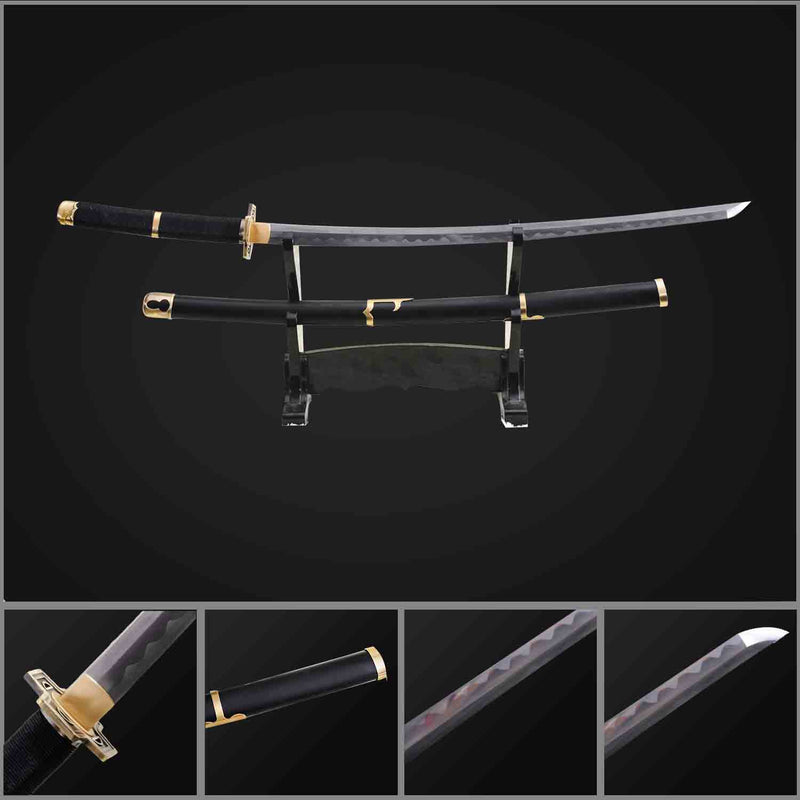 Yubashiri Katana Sword – Hand Forged Zoro One Piece Battle Ready 
