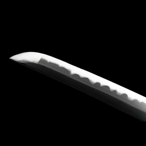 High-quality finish on Sandai Kitetsu blade, anime replica sword