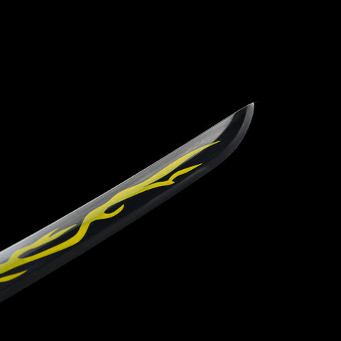 handmade Nichirin sword Zenitsu Agatsuma Demon Slayer