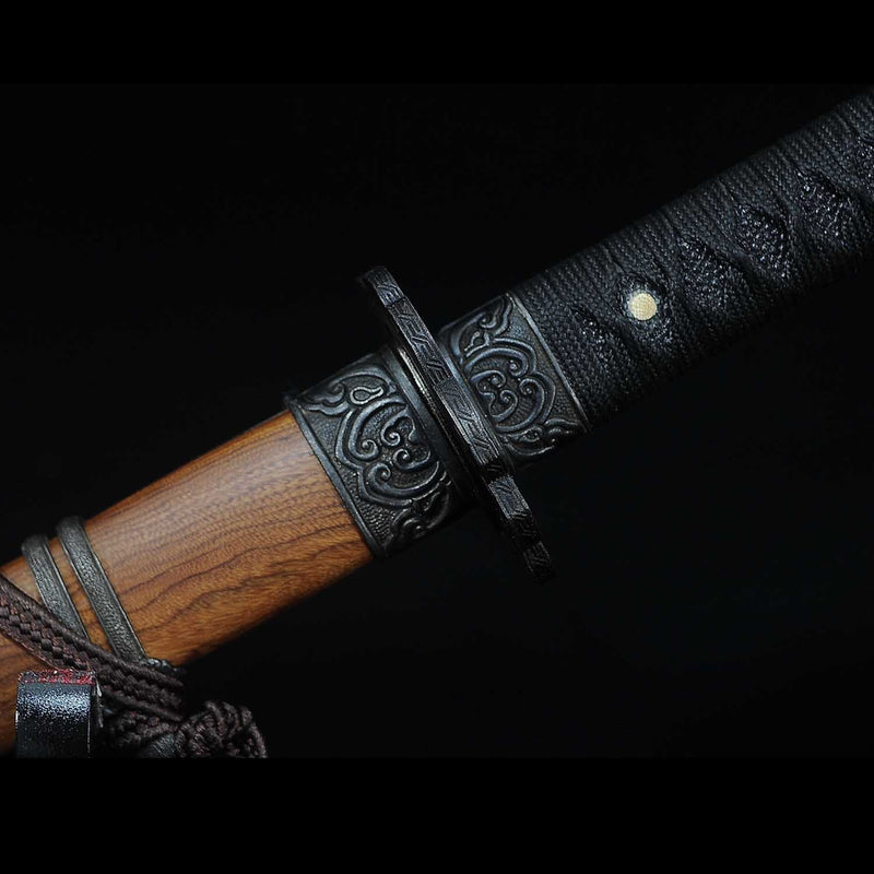 Handmade Sekiro Red Blade Undead Katana Replica Collector Sword 