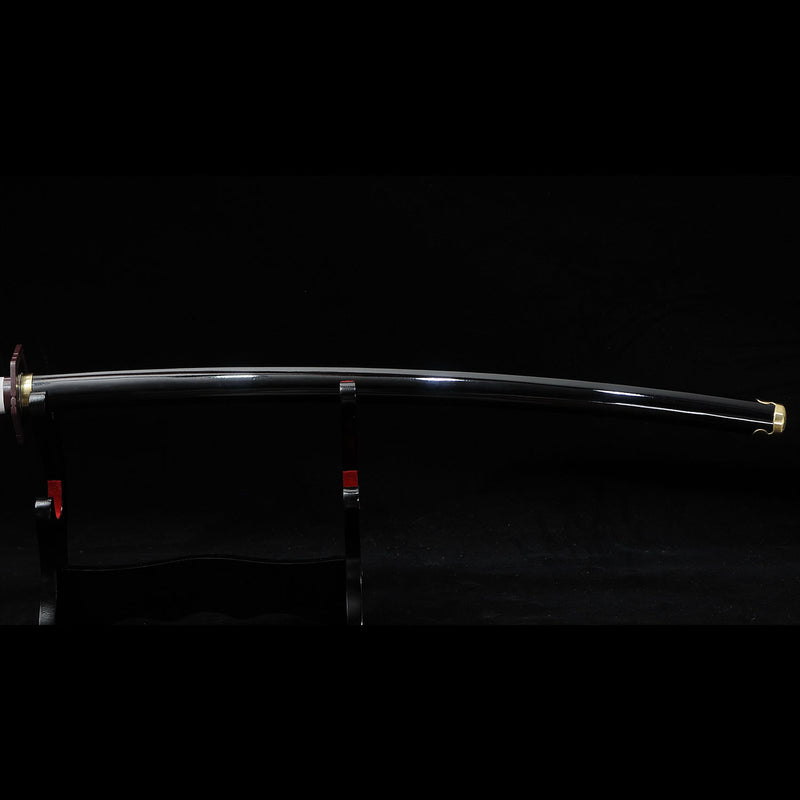 Giyu Tomioka Nichirin Schwert Dämonentöter Katana 1095 Kohlenstoffstahl 