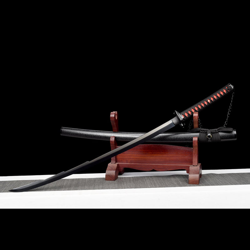 Ichigo Kurosaki Bankai Katana New Tensa Zangetsu Bleach Sword 