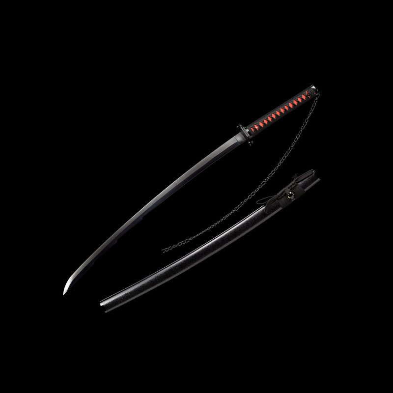 Ichigo Kurosaki Bankai Katana New Tensa Zangetsu Bleach Sword 