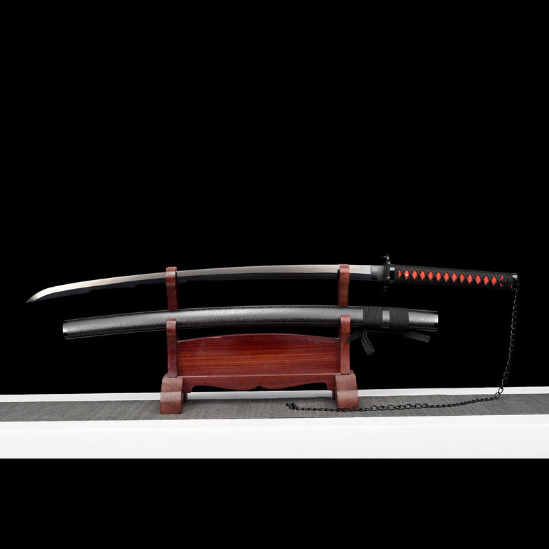 Ichigo Kurosaki Bankai Katana New Tensa Zangetsu Bleach Sword 