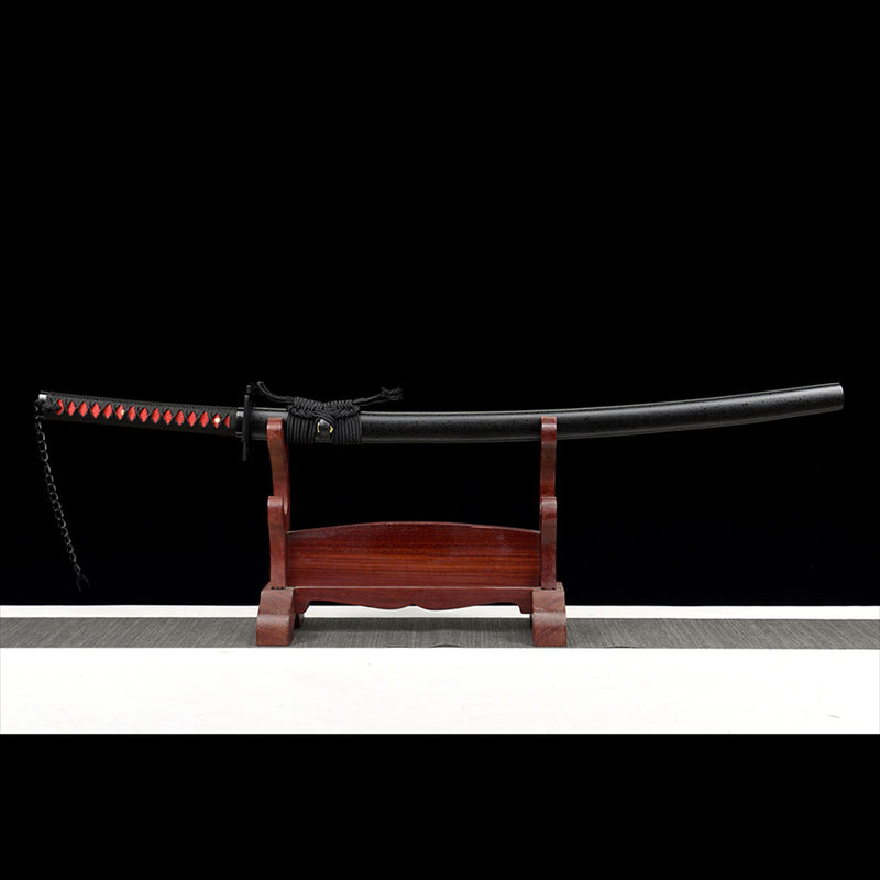 Ichigo Kurosaki Bankai Schwert Tensa Zangetsu 1060 Stahl Katana 