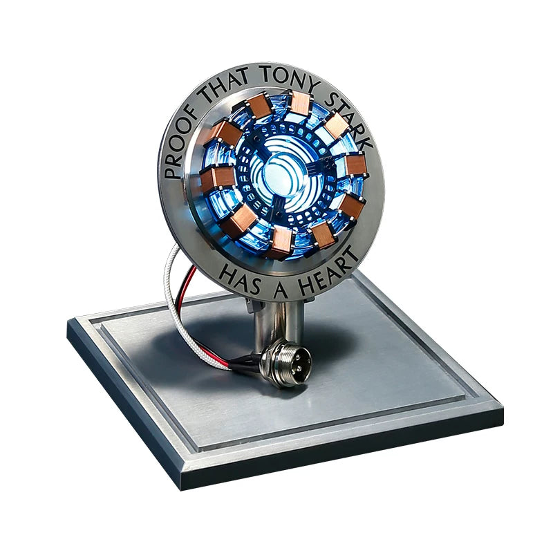 Iron Man MK2 Arc Reactor 1:1 maßstabsgetreues LED Replika Brustlicht 