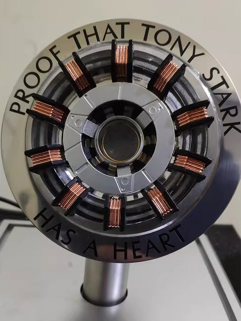 Iron Man MK2 Arc Reactor 1:1 maßstabsgetreues LED Replika Brustlicht 
