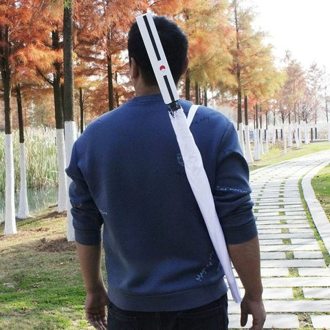 Japanese samurai style katana umbrella inspired by anime aesthetics