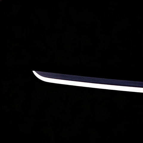 Jing Tu Demon Slayer Nichirin katana metal blade close up