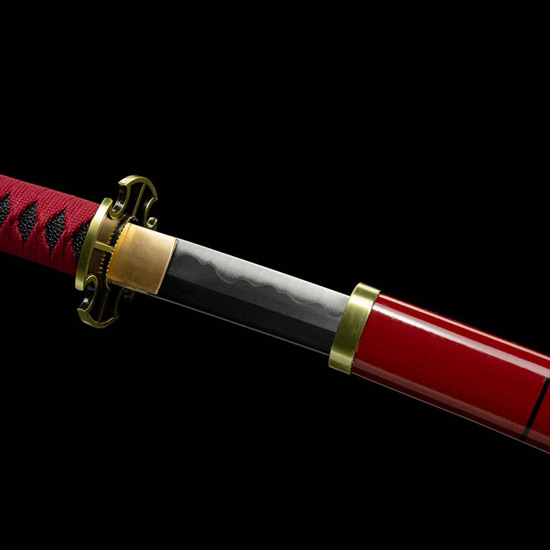 Roronoa Zoro Sandai Kitetsu Katana – Handmade 1095 High Carbon Steel Sword 