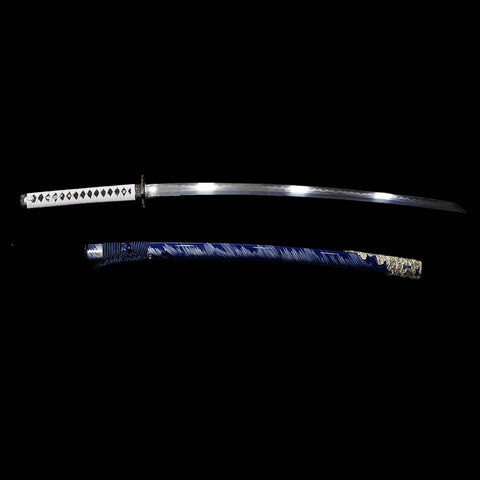 Side angle of the full katana, Ghost of Tsushima replica