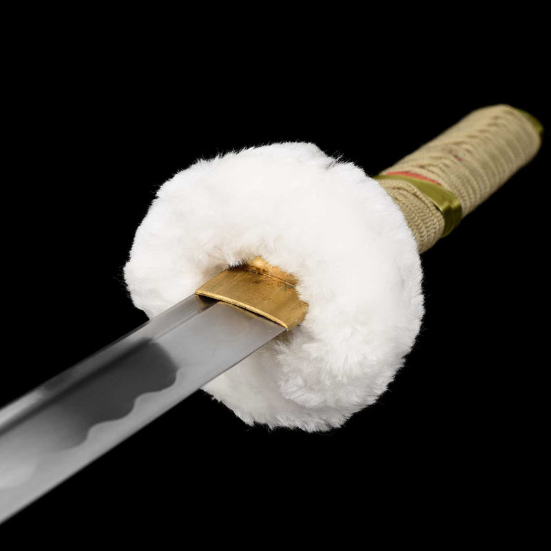One Piece Trafalgar Law Kikoku-Schwert – Handgefertigtes Katana aus 1060er Kohlenstoffstahl 
