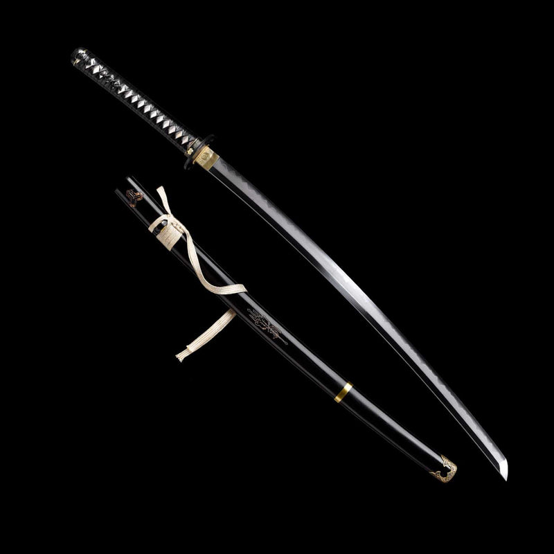 Kill Bill Samurai Katana Sword Handmade T10 Clay Tempered Full Tang 