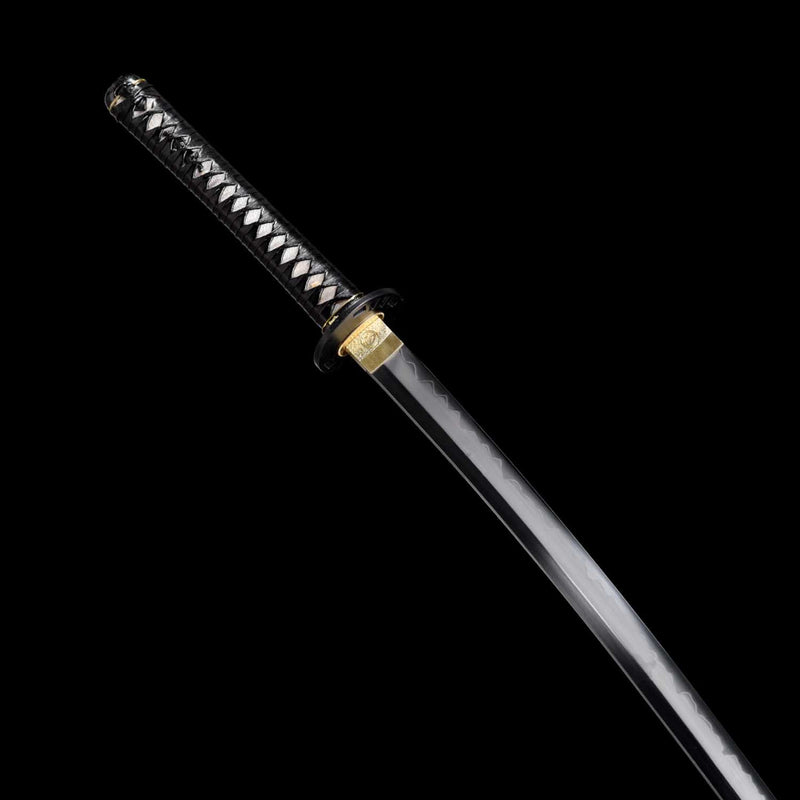 Kill Bill Samurai Katana Sword Handmade T10 Clay Tempered Full Tang 