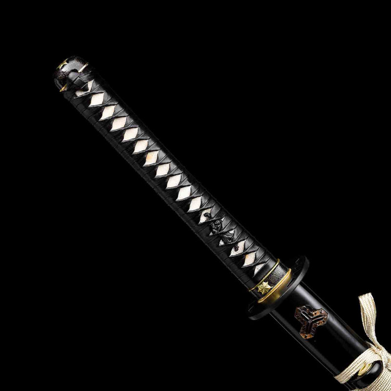 Kill Bill Samurai Katana Sword Handmade T10 Clay Tempered Full Tang 