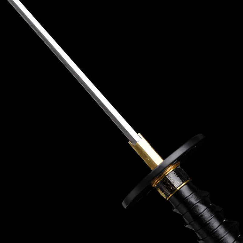 Kill Bill Samurai Katana Sword Handmade T10 Clay Tempered Full Tang 