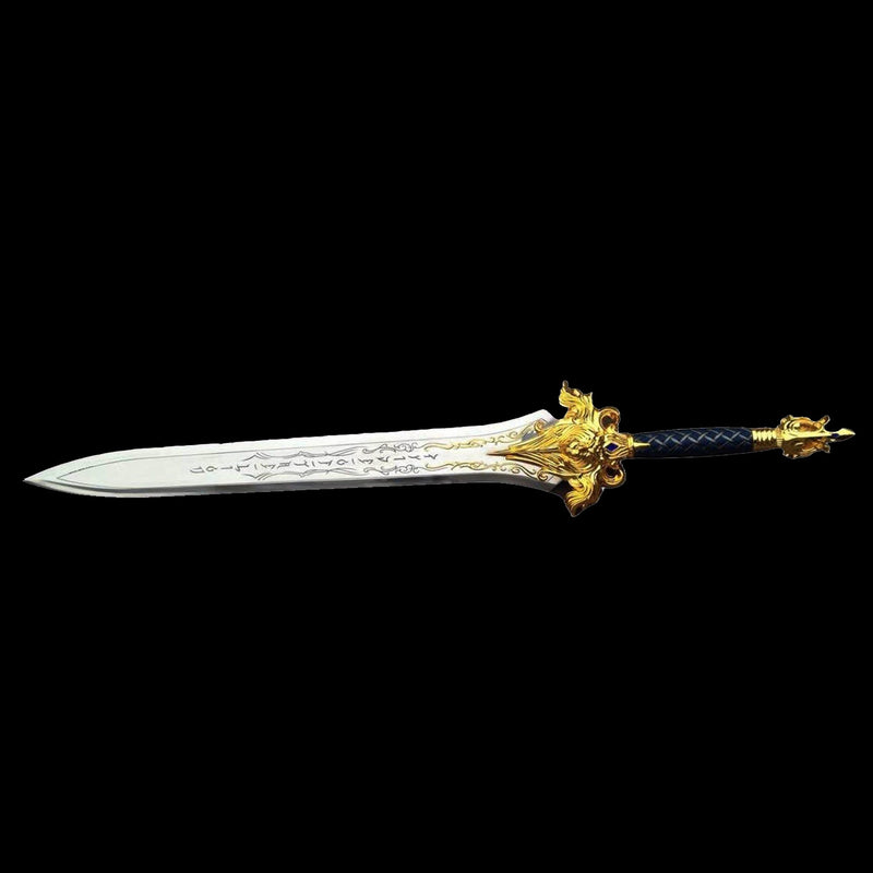 Warcraft Movie Lion’s Fang Sword 1:1 Metal Replica – King Llane Collectible 