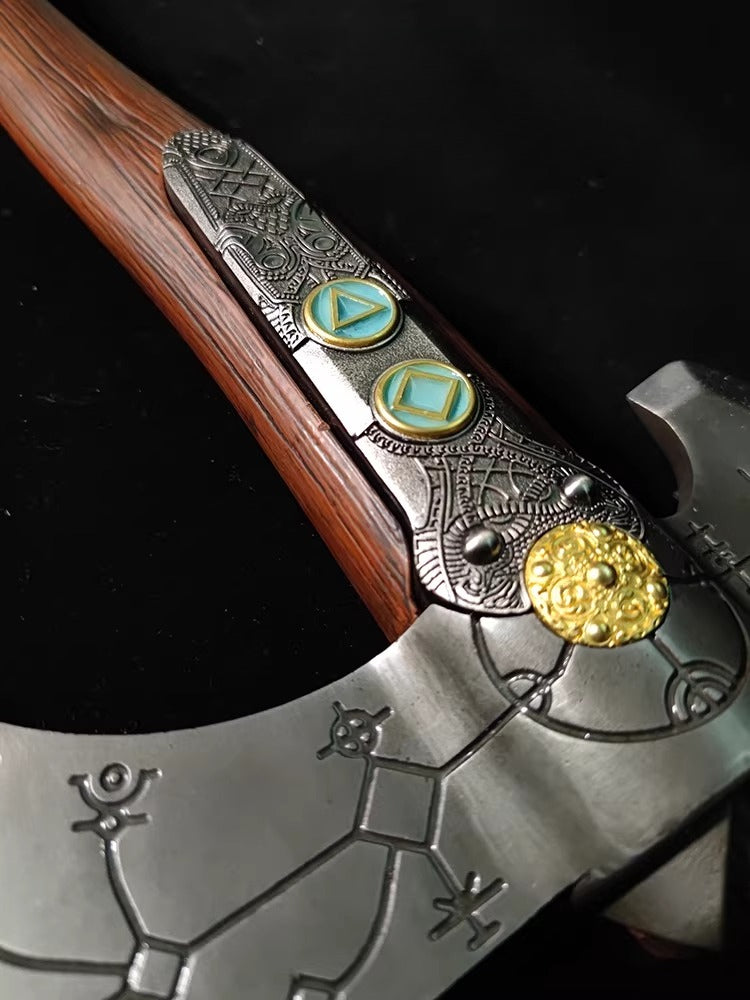 God of War 5 Kratos Leviathan Axt – 1:1 Vollmetall Replika Waffe 