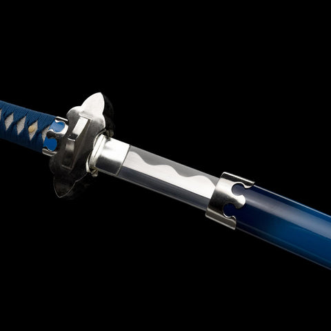 Kurikara katana kasane thickness detail 1095 high carbon steel blade